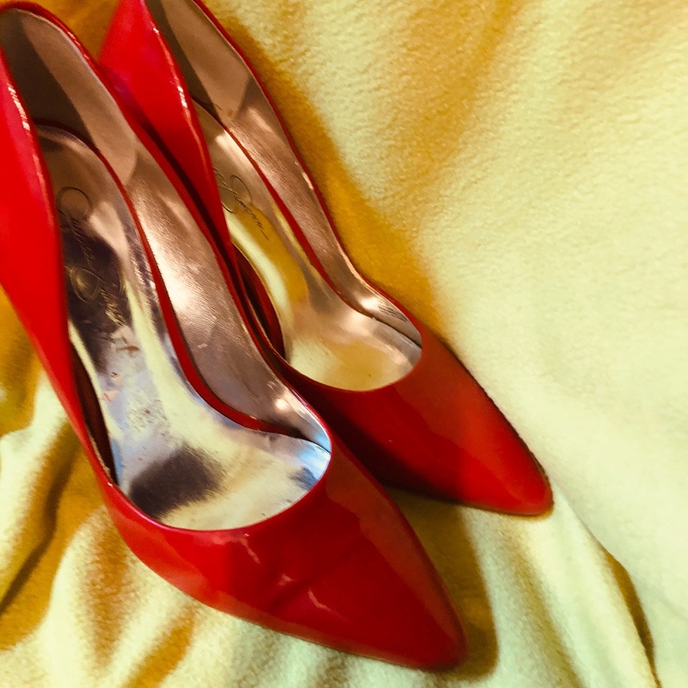 High heel shoes